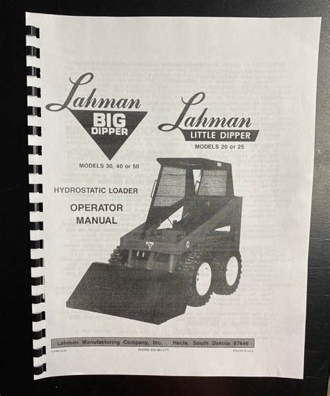 lahman skid steer for sale|lahman skid steer manual.